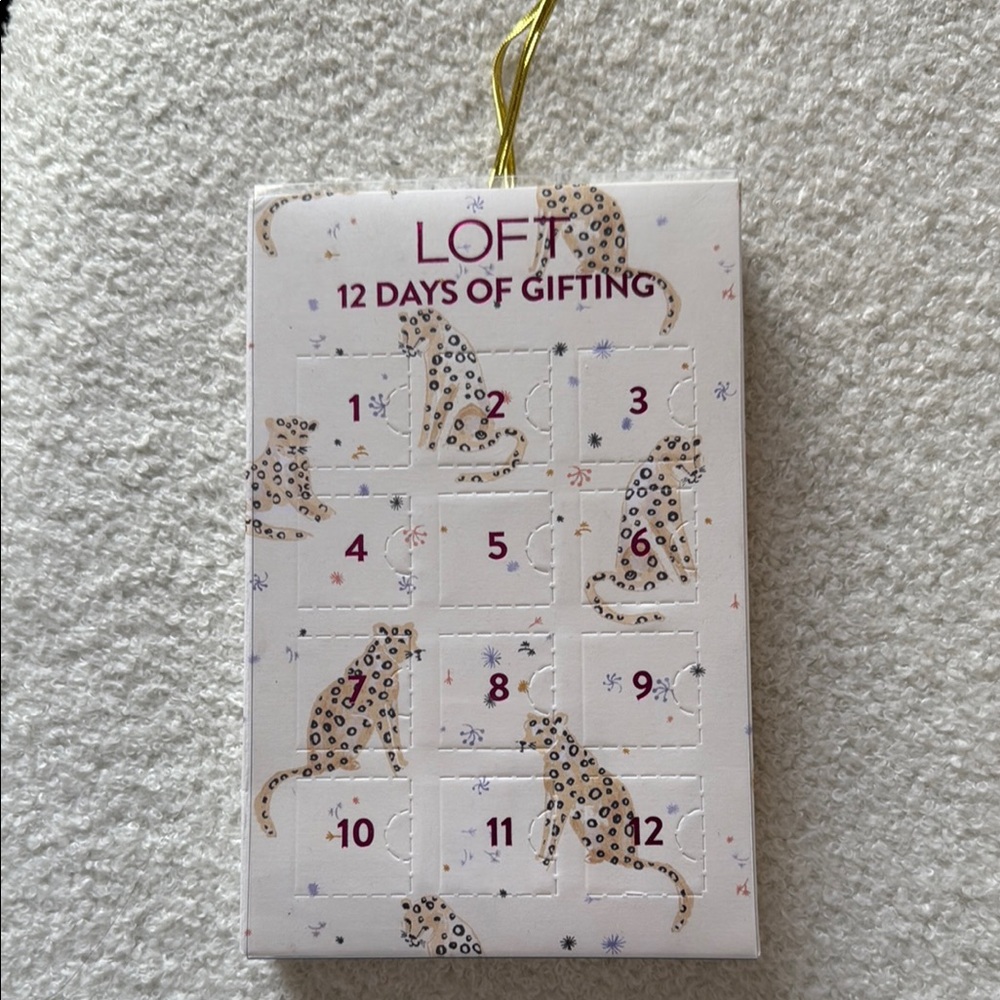 LOFT 12 Days of Gifting Advent Calendar